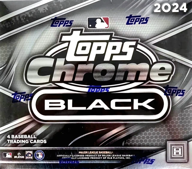 KANSAS CITY ROYALS 2024 Topps Chrome Black Full Case (12 Box) Break