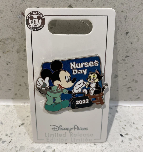 DISNEY PARKS NURSES Day Pin 2022 Disneyland Mickey Mouse Nurse Doctor