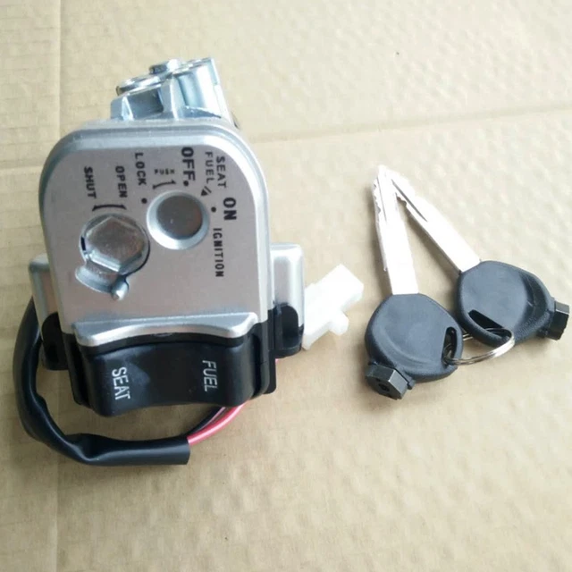 IGNITION SWITCH LOCK Key Barrel Seat Lock for Honda PCX125 PCX150 2012
