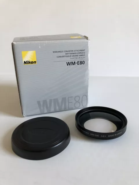 Nikon WM-E80 Wide Angle Converter Lens Attachment for Coolpix 8800