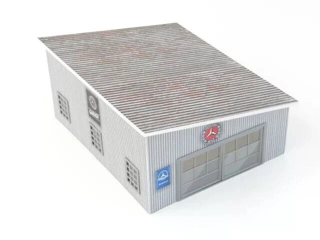 KIT DE MAQUETTE de garage kit de garage à l'échelle 1/24 le masque non