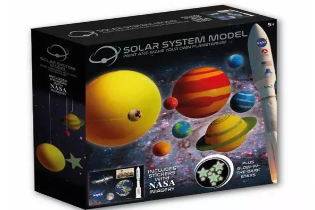 Paint Your Own Solar System Mobile