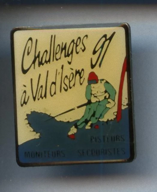 RARE PINS PIN'S .. Sport Hiver Ski Skiing Club Savoie Le Bourget En Huile 73 ~Fn EUR 3,99 - FR