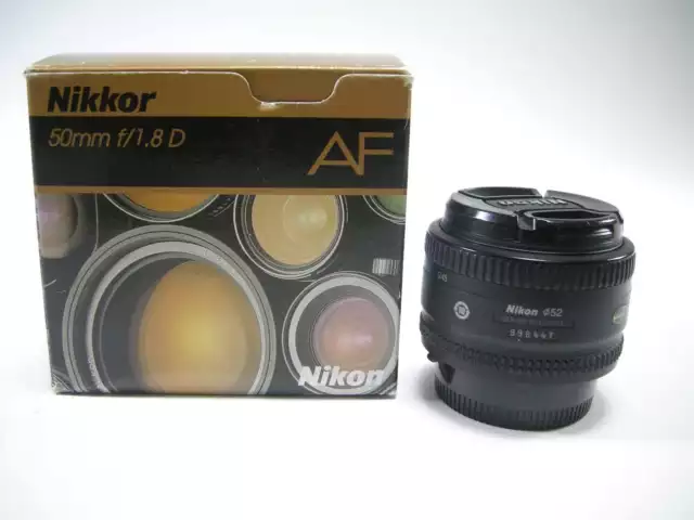 Nikon AF Nikkor 50mm f1.8D lens 2