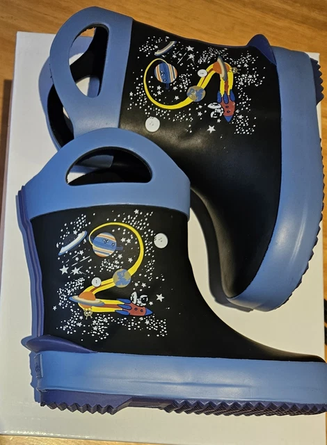 CLARKS TODDLER SPACE Themed Wellies Size 5 RRP 18 11.99