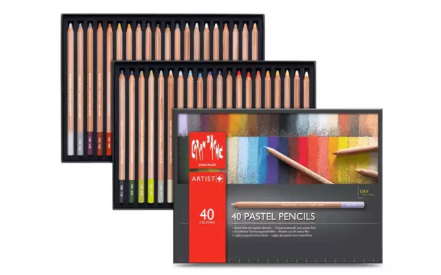 Caran dAche pastel pencil 40 colors set 0788-340 paper box