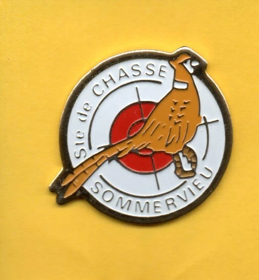 pin's vintage vènerie chasse (+ à venir) fédération des chasseurs 44