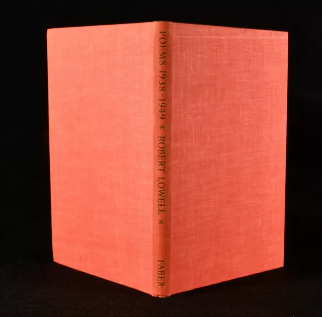 1950 Poems 1938-1949 First Edition Robert Lowell Dustwrapper 2