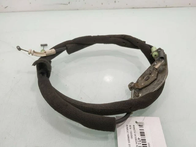Poignée De Hayon Noire Pour Renault Kangoo 1997-2003 & Nissan Kubistar 2004 - Sans Trou De Serrure