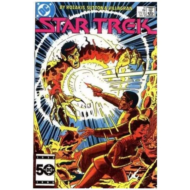 Star Trek (1984 series) #21 in Very Fine + condition. DC comics [g