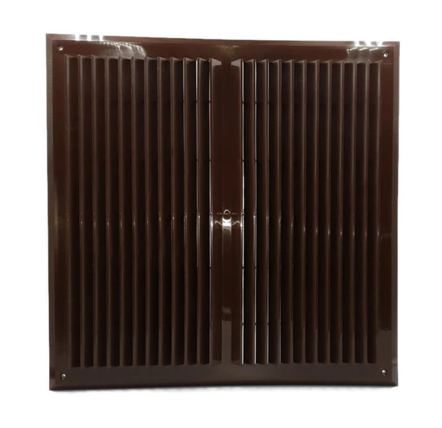 Marron Cercle Grille D'aération Avec Moustiquaire/maille