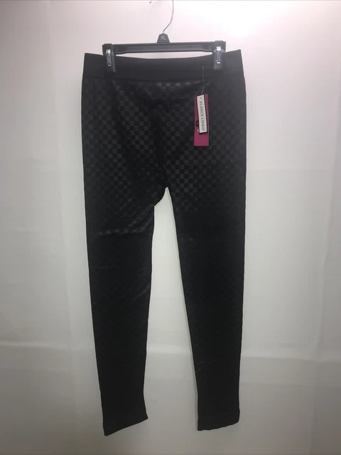 Erush Dance Girls Skinny Pants Size Large  XL Black CrossFit Activewear NWT