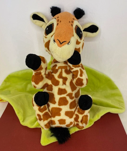DISNEY PARKS - Animal Kingdom Baby Giraffe with Blanket Wrap - Soft Toy