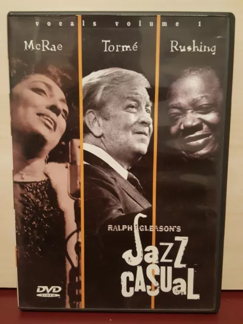 Ralph Gleasons Jazz Casual - McRae,Torme,Rushing - DVD (J89)