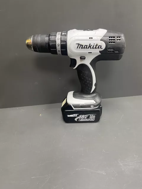 Makita dhp453sfew best sale