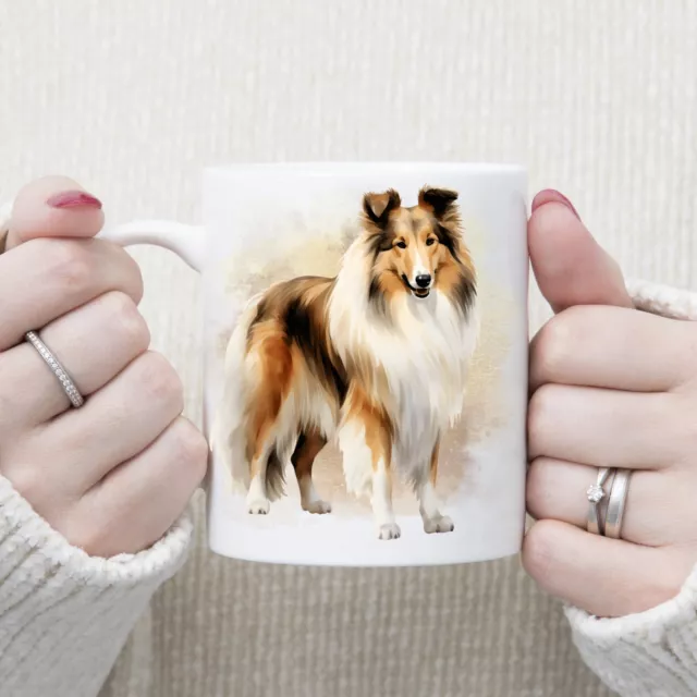 Rough Collie Mug | Rough Collie Gift | Coffee Mug | Can be Personalized