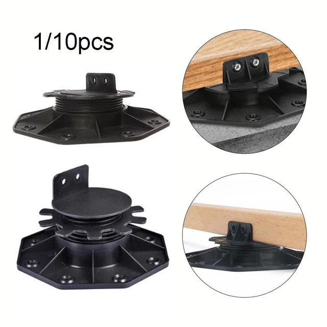 Deck base aluminum fixing for wood 18-30 mm for patio signs