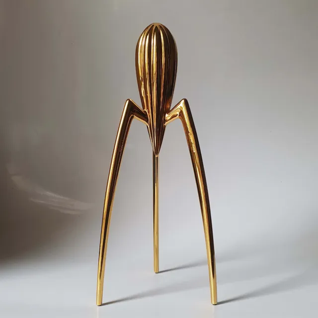 Philippe Starck - Juicy Salif, An Iconic Gold Citrus Juicer Designed For Alessi