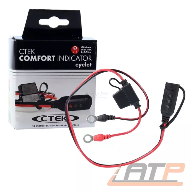 Ctek Comfort Indicator Eyelet 56382 Campanello Di Carico Indicatore Stato Di Carica