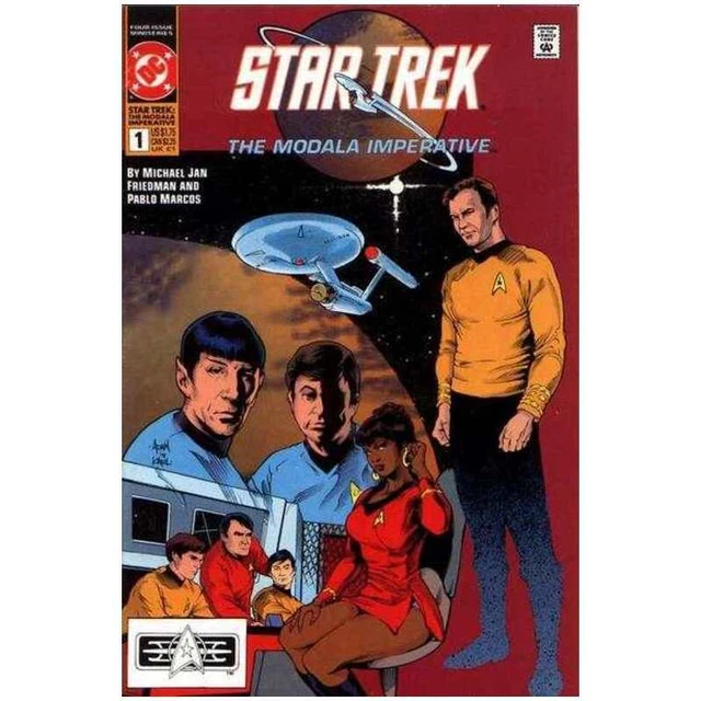 Star Trek - The Modala Imperative #1 in Very Fine condition. DC comics [o~