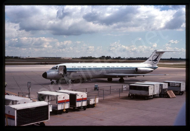 North Central Douglas DC-9-31 N960N Aug 78 Kodachrome Slide/Dia