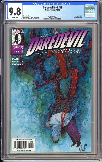 Daredevil #13 CGC 9.8 2000 4021850025 Echo Maya Lopez App! Disney+ MCU Scarce