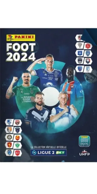 SOLDES 2024 : Carte Panini - Football - Ligue 1 Soccer - Blister 4