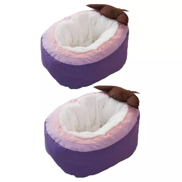 Soft Warm House Anti Slide Self Warming Kitten Hut Cave Pet Bed Couverture