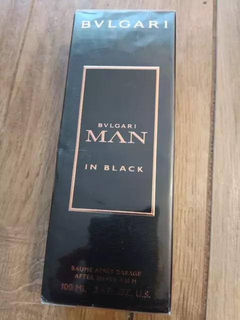 Bvlgari Man In Black After Shave Balm 100 Ml