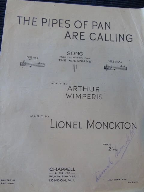 SHEET MUSIC