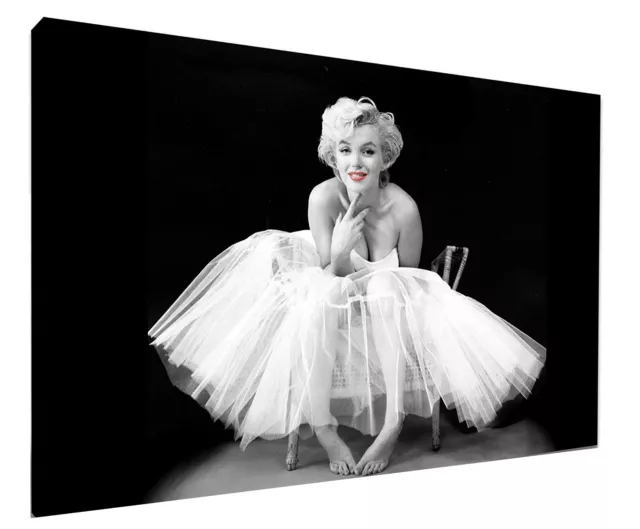 Marilyn Monroe Ballerina canvas wall art Wood Framed Ready to Hang XXL 3