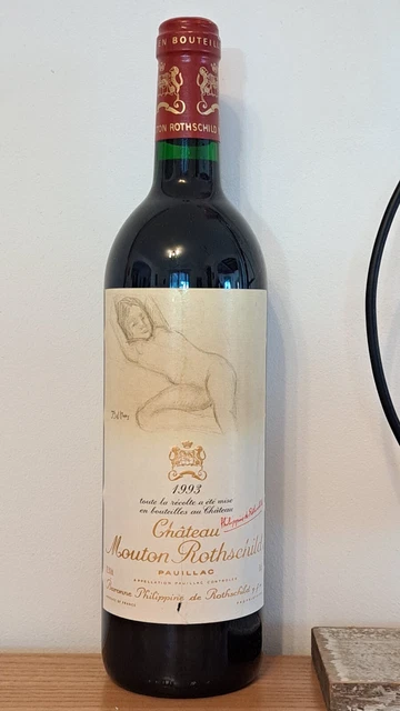 Château MOUTON ROTHSCHILD 1993, 1er Grand Cru Classé de Pauillac, Bordeaux