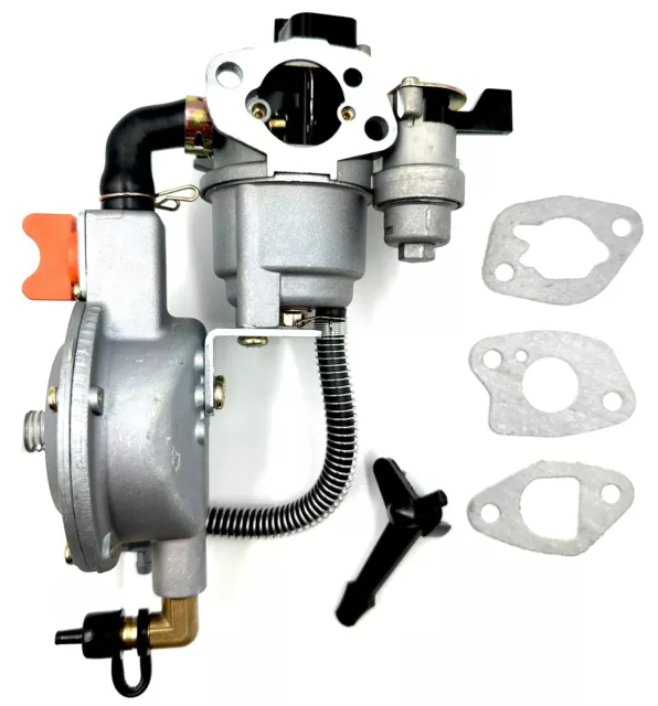 Dual Fuel Propane Kit Carburetor For LPG Conversion  GX160 GX200 170F Engine