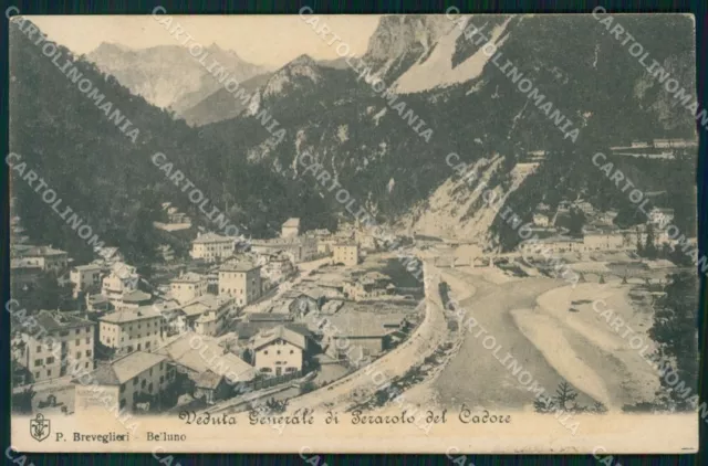 Belluno Perarolo di Cadore cartolina VK4174