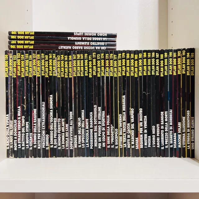 Dylan Dog 150/199 Sequenza Completa Prima Edizione Fumetti Bonelli 1^ Lotto Sbe