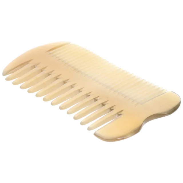 Double-sided Massage Comb Guasha Board Men Hair Brush Beard Combs Hairbrush