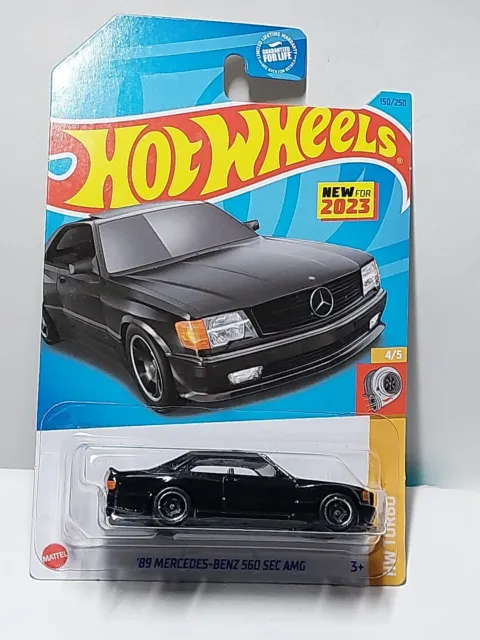 Hot Wheels 1/64 🇨🇵 1989 Mercedes benz 560 sec amg mainline 2023 #4/5