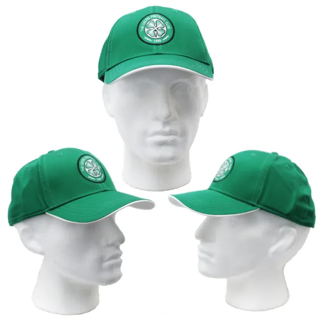 Celtic FC Cap Baseball Crest Green Adjustable OSFA Official Licensed Product