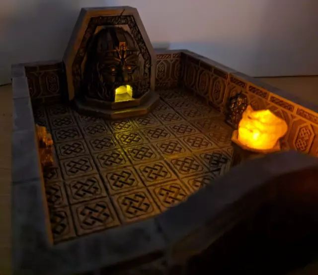Dwarven Forge / Foundry / Furnace - Hand Painted Scenery Terrain Tiles Dwarven Forge / Foundry / Furnace - Hand Painted Scenery Terrain Tiles