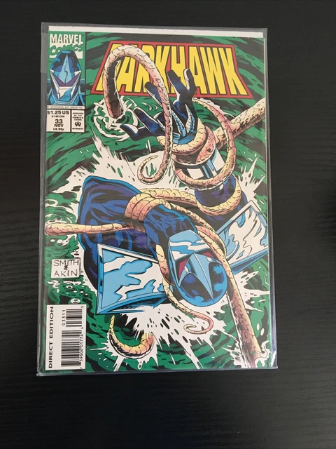 Darkhawk #48,33 (Marvel 1991) 1st Appearance of Overhawk Low Print Key Comics 3