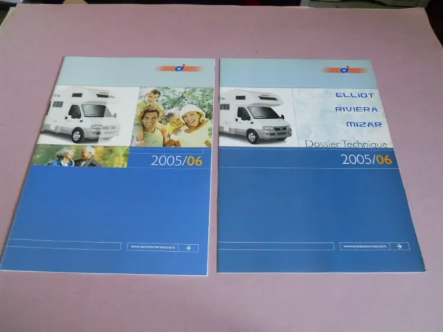 Ci brochure catalogue documentation CAMPING-CARS gamme édition 2005-2006