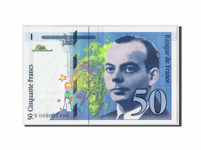 [#306774] Banknote, France, 50 Francs, 50 F 1992-1999 ''St Exupéry'', 1992, 1992