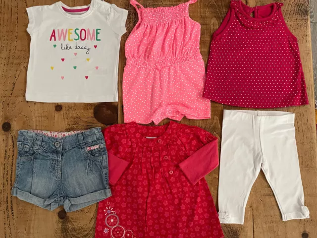 Pacchetto estivo bambina 3-6 mesi Primark Next F&F George Matalan