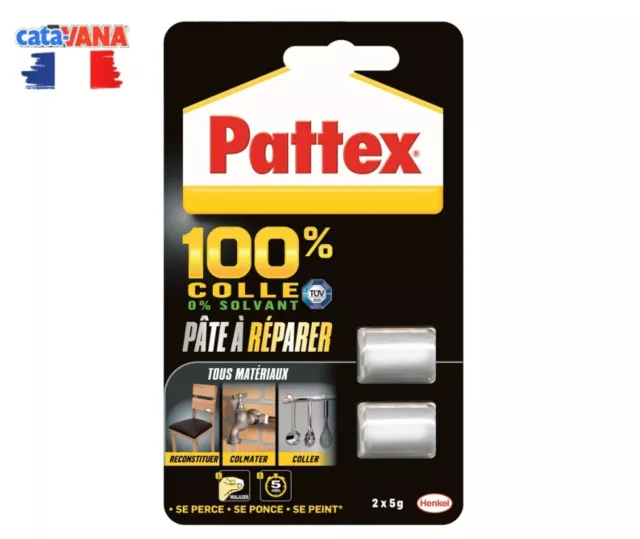 Pâte à réparer Mastic Epoxy Universel soudure à froid pour tout matériaux