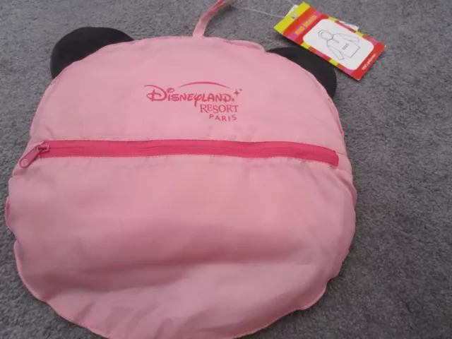 Vintage Disneyland Paris Minnie Mouse Wind Breaker Size M/L New In Bag With Tag 2