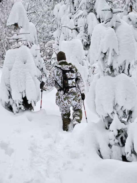 Pantalones Tacgear Ksk fuerzas especiales pantalones de campo camuflaje de nieve snow camo M / medio 3