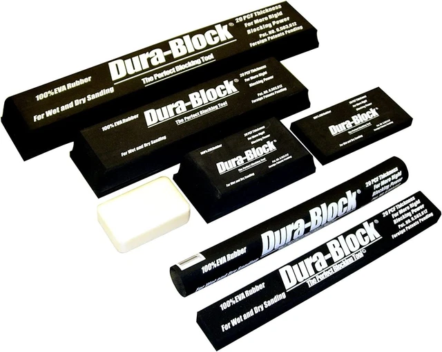 Trade Associates AF44L 7 Piece Dura Block Sanding Kit Freeship
