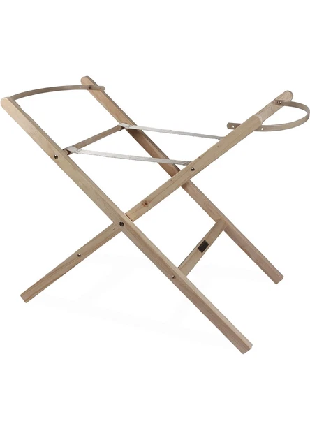 Clair De Lune | Soporte de cesta plegable Moses | Se adapta a mimbre y cesta Palm Moses