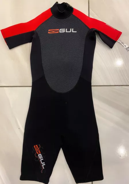 Kids JXL 14+yrs GUL response 3:2mm shortie wetsuit excellent preowned condition
