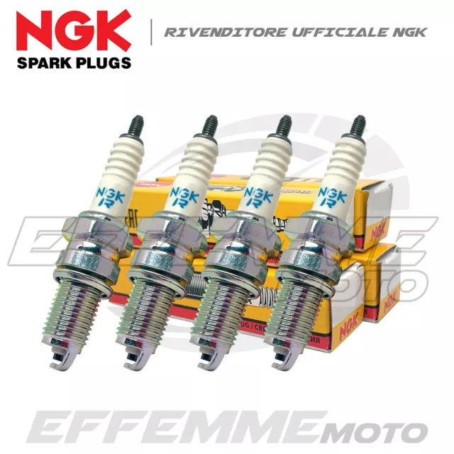 Kit 4 Candele HONDA XL V Transalp 650 2000-2007 (NGK DPR8EA-9)